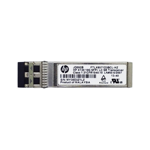 ชุดเซ็ตพร้อมใช้งาน HP X130 10G SFP+ LC SR Transceiver